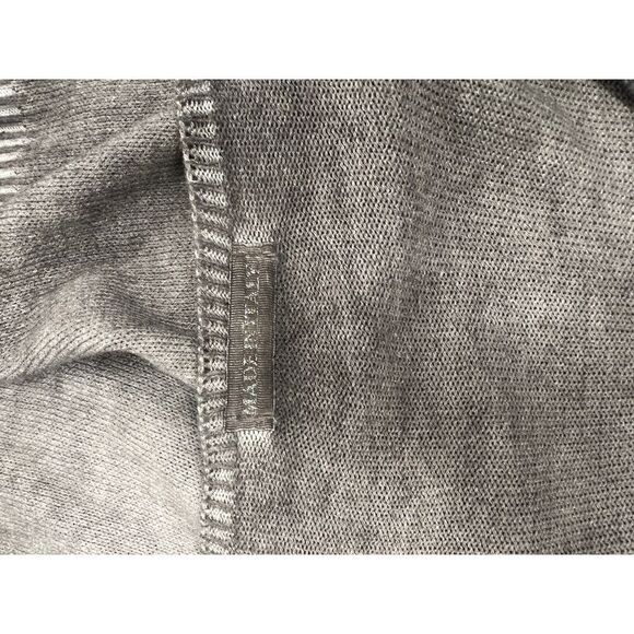 Metallic Silver Sequined Long Sleeve Evening Party Blouse Cocktail Top - Picture 7 of 8